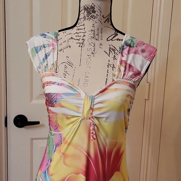 Floral Flowy Flare Dress - Picture 7 of 10